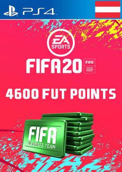 4600 FIFA 20 Ultimate Team Points PS4 (Austria)