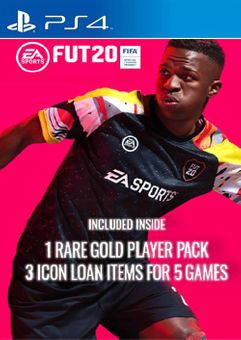 FIFA 20 - 1 Rare Players Pack + 3 Loan ICON Pack PS4 (EU & UK)