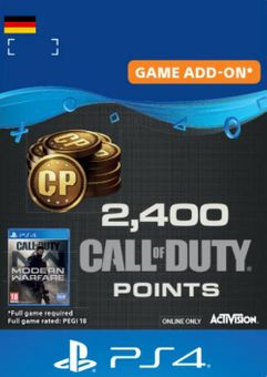Call of Duty Modern Warfare - 2400 Points PS4 (Germany)