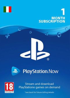 PlayStation Now 1 Month Subscription (Italy)