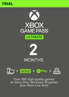 2 Month Xbox Game Pass Ultimate Trial Xbox One / PC (US) (New accounts only)