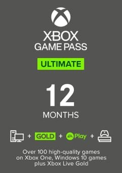 12 Month Xbox Game Pass Ultimate Xbox One / PC (US)