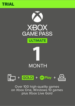 1 Month Xbox Game Pass Ultimate Trial Xbox / PC (WW) (New accounts only)