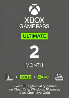 2 Month Xbox Game Pass Ultimate Xbox One / PC (Non - Stackable)