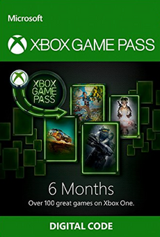 6 Month Xbox Game Pass Xbox One (EU & UK)