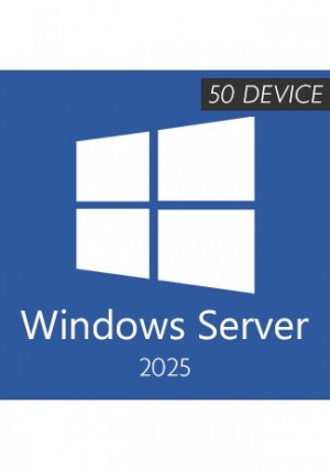Windows Server 2025 Remote Desktop - 50 Device CALs Certificate